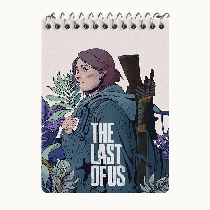 دفتر یادداشت 50 برگ خندالو طرح (The Last Of Us) آخرین بازمانده از ما کد N9333