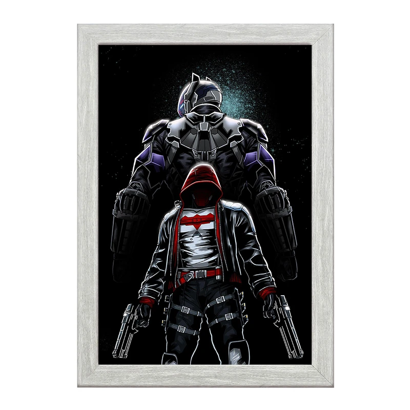 تابلو خندالو طرح بتمن شوالیه آرخام Batman Arkham knight کد 30305