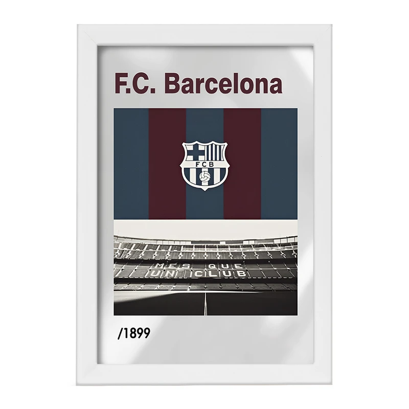 تابلو خندالو طرح بارسلونا (Barcelona) کد F13870