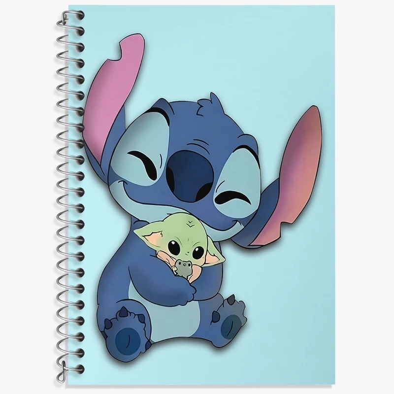 دفتر لغت 50 برگ خندالو طرح استیچ کد N6940