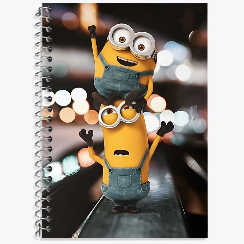 دفتر لغت 50 برگ خندالو طرح مینیون ها (Minions) کد N7471