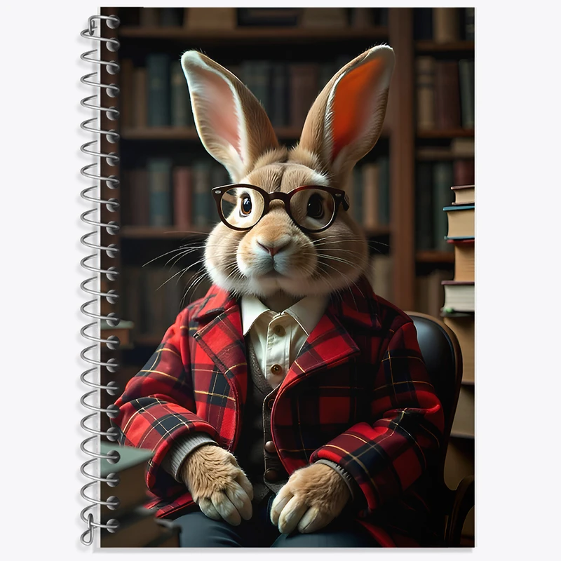 دفتر نت موسیقی 50 برگ خندالو طرح خرگوش کد F9925