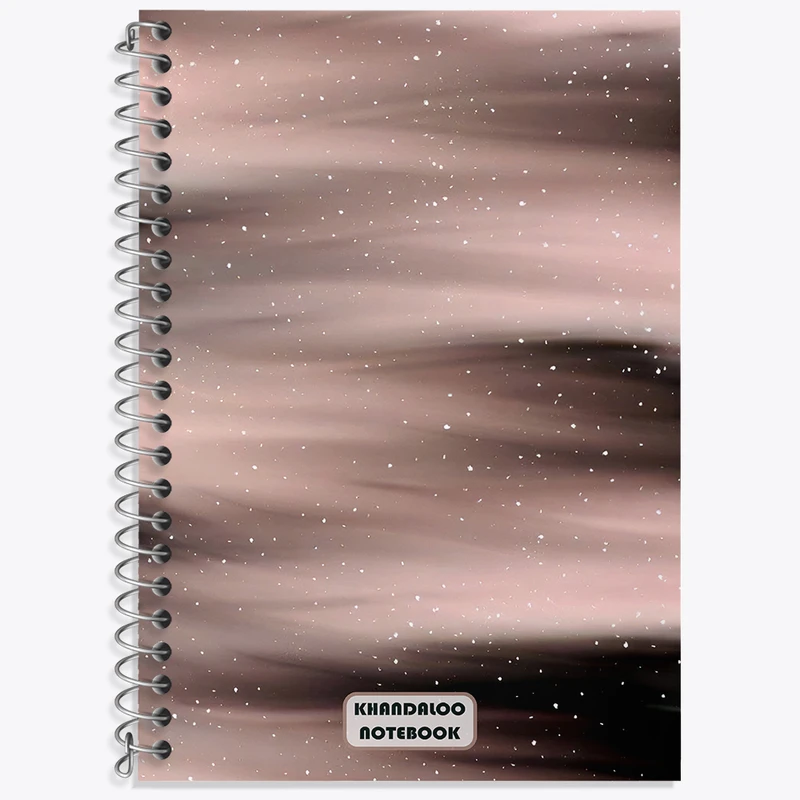 دفتر زبان 50 برگ خندالو مدل دو خط طرح مدرن کد N8593