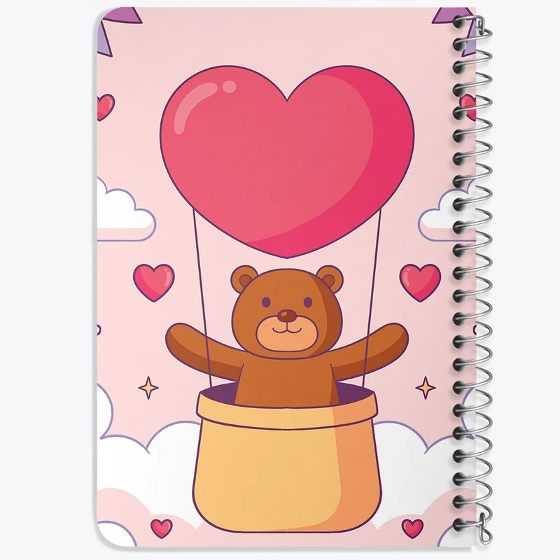 دفتر یادداشت 50 برگ خندالو طرح خرس کد 26203