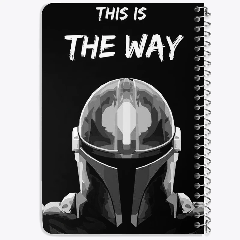 دفتر یادداشت 50 برگ خندالو طرح جنگ ستارگان (Star Wars) کد F10752