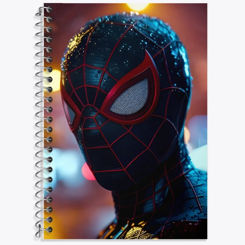 دفتر لغت 50 برگ خندالو طرح مرد عنکبوتی کد F8986