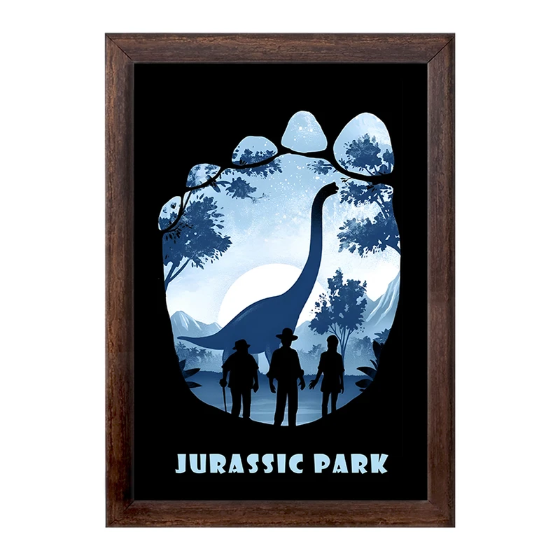 تابلو خندالو طرح ژوراسیک (Jurassic Park) کد F13776