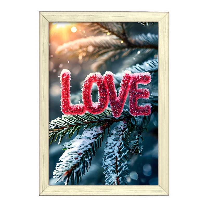 تابلو خندالو طرح Love کد F9523