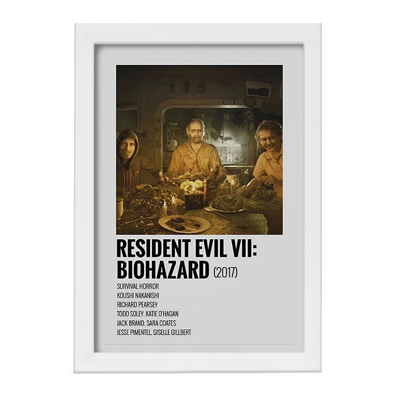 تابلو خندالو طرح رزیدنت ایول (Resident Evil) کد F13454
