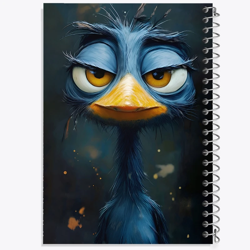 دفتر لیست خرید 50 برگ خندالو طرح جوجه بی حوصله کد F12866