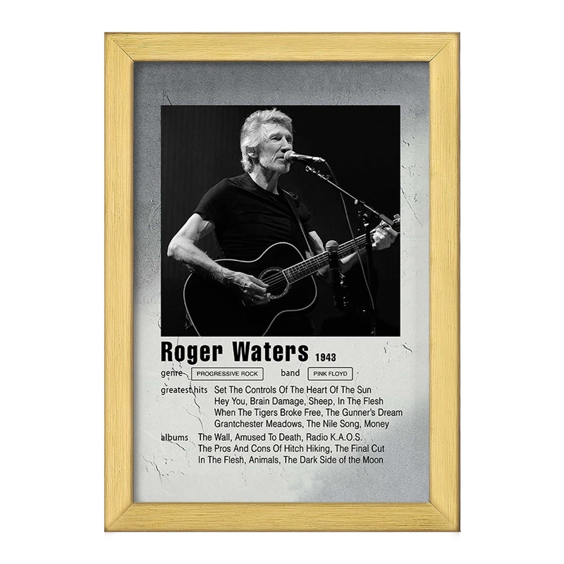 تابلو خندالو طرح راجر واترز (Roger Waters) کد F11230