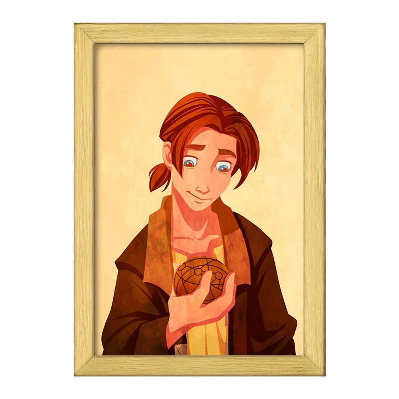 تابلو خندالو طرح انیمیشن سیاره گنج Treasure Planet  کد 13763
