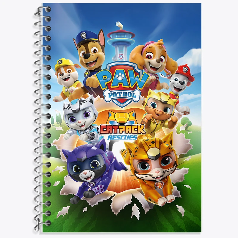 دفتر زبان 50 برگ خندالو مدل دو خط طرح سگ های نگهبان کد F11018