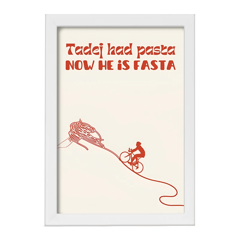 تابلو خندالو طرح پاستا (Pasta) کد F14148