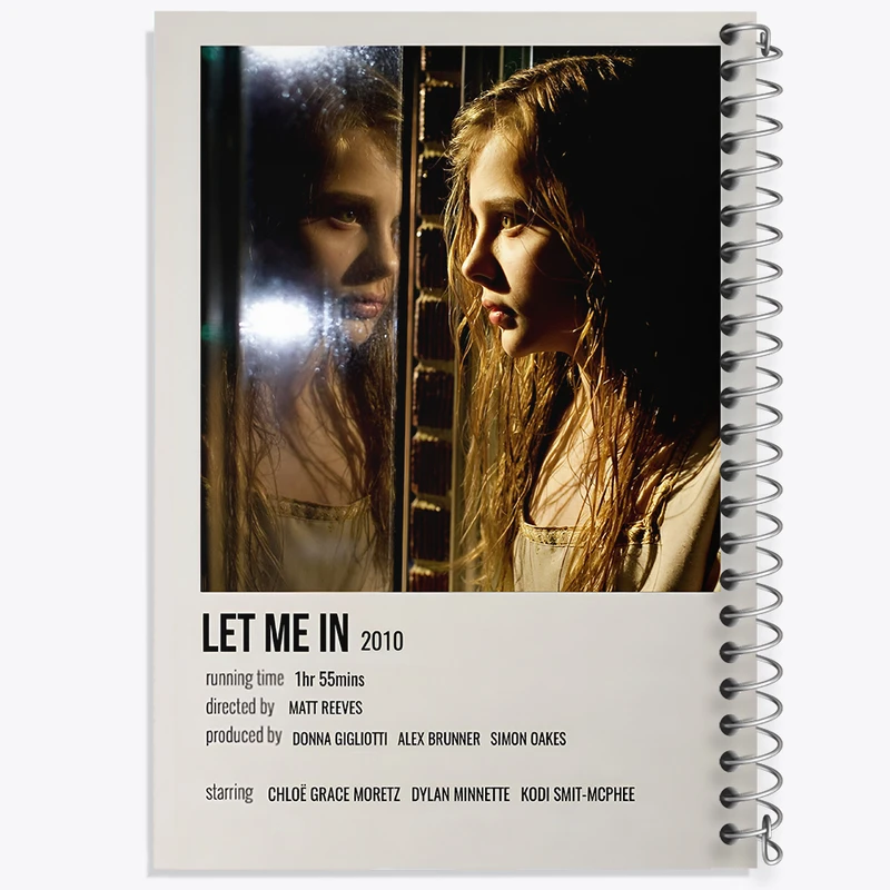 دفتر مشق 50 برگ خندالو طرح بگذار وارد شوم (Let Me In) کد F12954