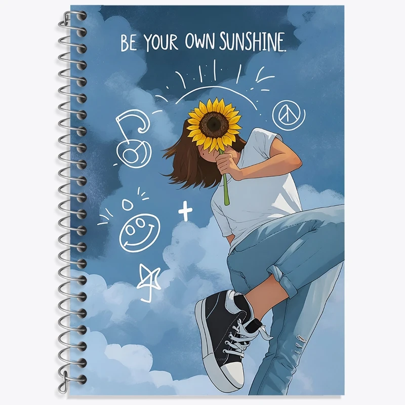 دفتر لغت 50 برگ خندالو طرح دخترانه فانتزی کد N9159