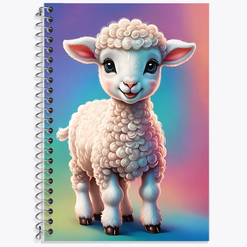 دفتر نت موسیقی 50 برگ خندالو طرح گوسفند کوچولو کد F8547