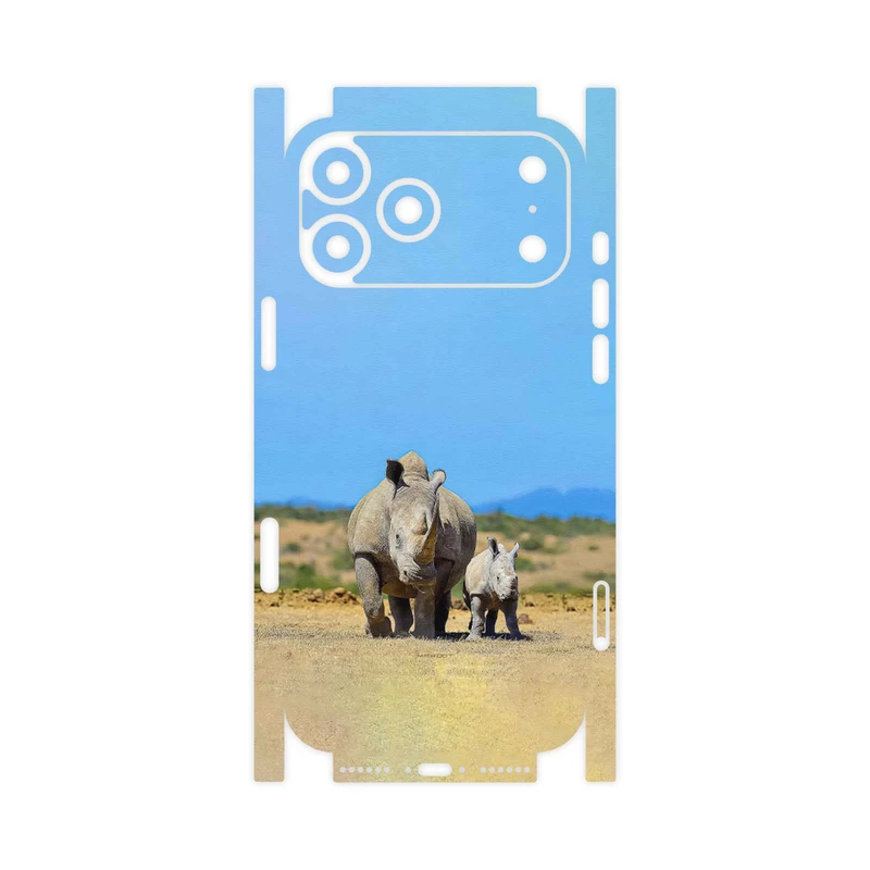 برچسب پوششی ماهوت مدل Rhino-FullSkin مناسب برای گوشی موبایل اپل iPhone 17 Pro Max