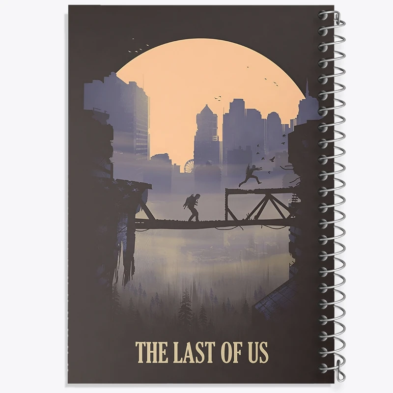 دفتر لیست خرید 50 برگ خندالو طرح آخرین بازمانده از ما (The Last Of Us) کد F13594