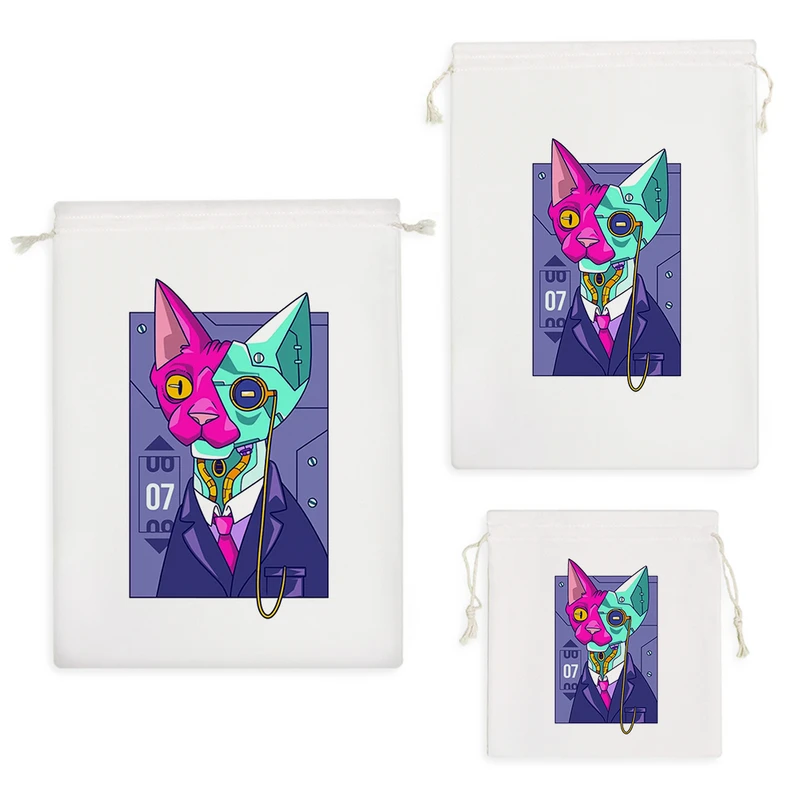 نظم دهنده خندالو مدل گربه Cat کد H802 مجموعه 3 عددی