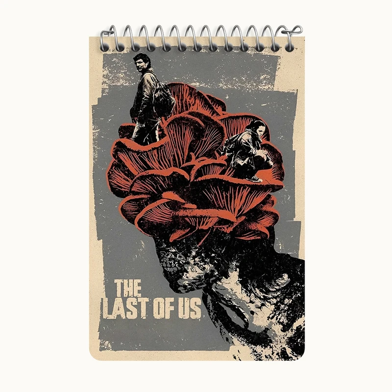 دفتر یادداشت 50 برگ خندالو طرح لست آف آس (The Last Of Us) کد F14198