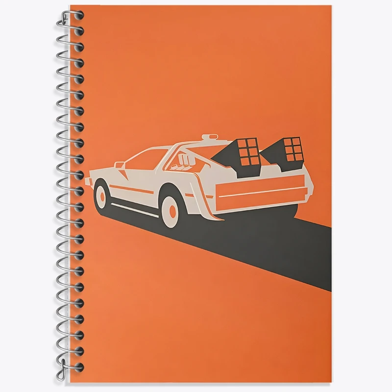 دفتر زبان 50 برگ خندالو مدل سه خط طرح ماشین اسپرت کد F14173