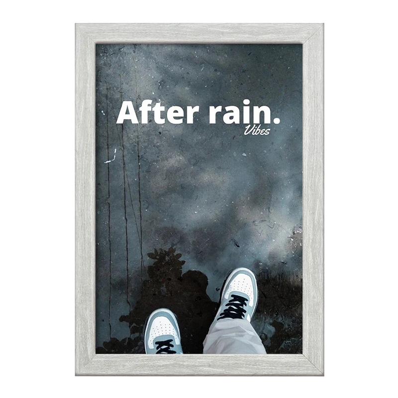 تابلو خندالو طرح After Rain کد F1123