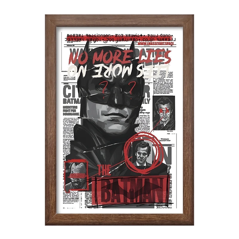 تابلو خندالو طرح بتمن (Batman) کد F13501