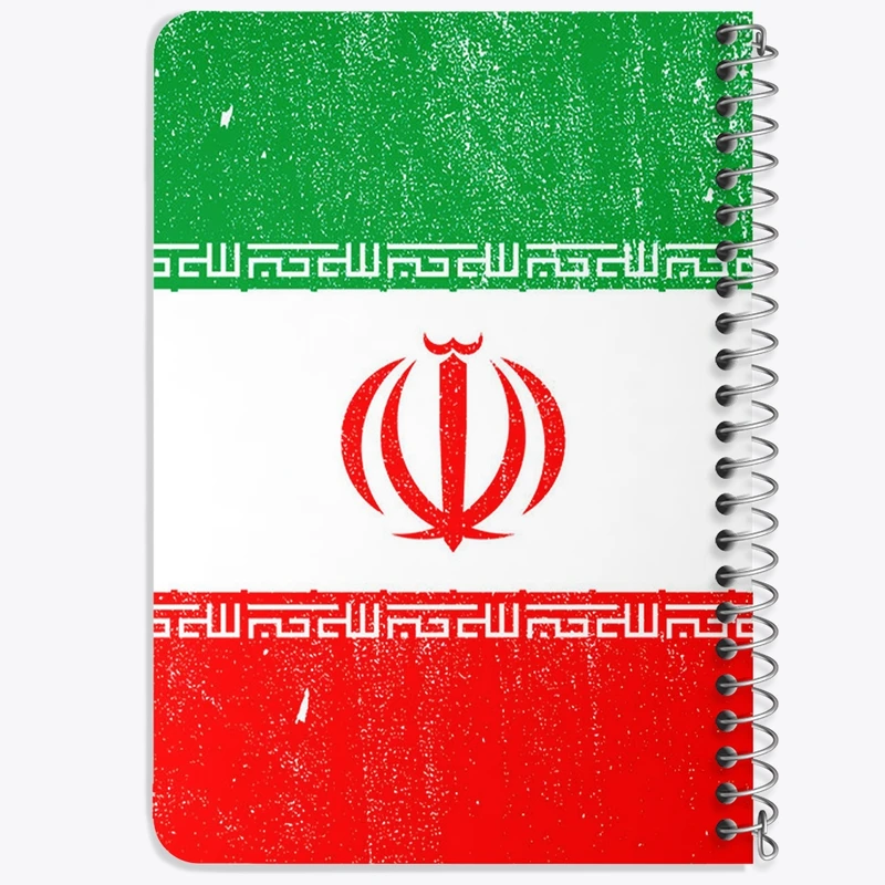 دفتر یادداشت 50 برگ خندالو طرح پرچم ایران کد 23934