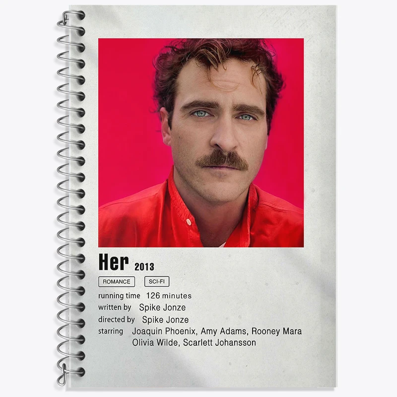 دفتر نت موسیقی 50 برگ خندالو طرح او (Her) کد F11302