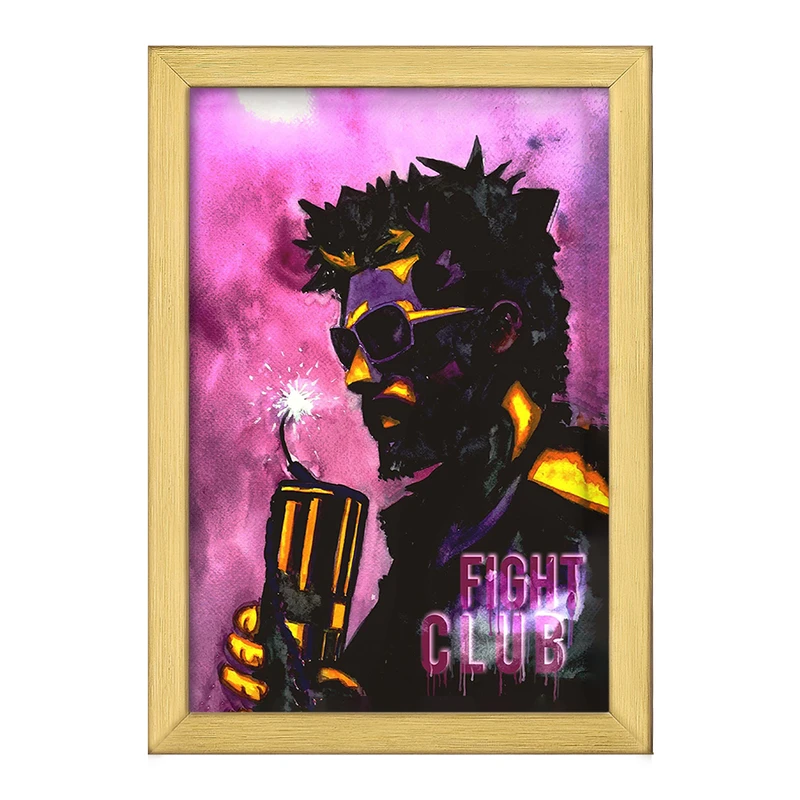 تابلو خندالو طرح باشگاه مبارزه (Fight Club) کد F11341