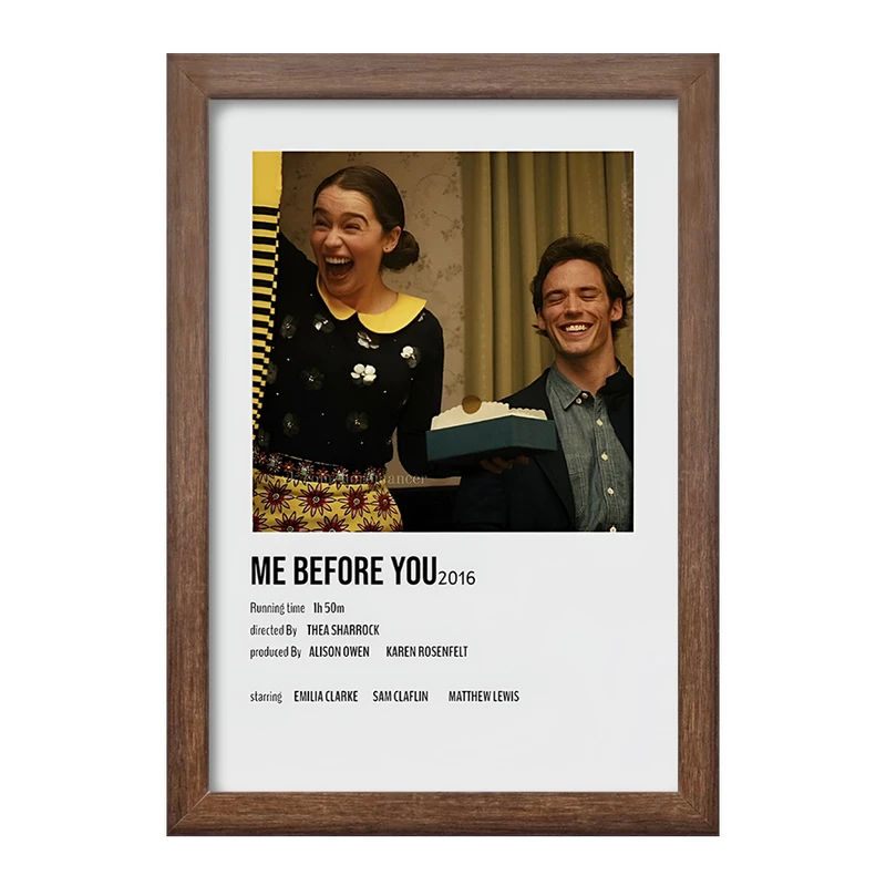 تابلو خندالو طرح من قبل از تو (Me Before You) کد F13009