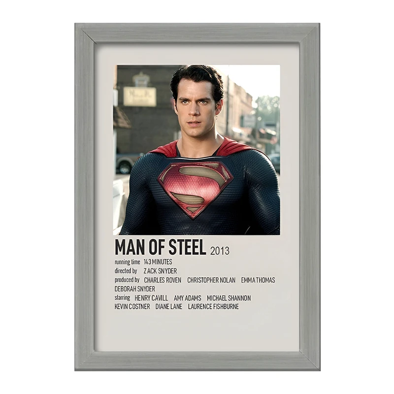 تابلو خندالو طرح مرد پولادین (Man of Steel) کد F13413