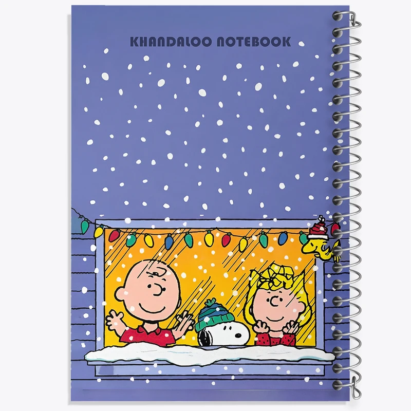 دفتر مشق 50 برگ خندالو طرح اسنوپی (snoopy) کد N6351