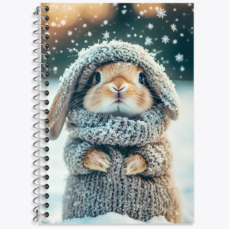 دفتر نت موسیقی 50 برگ خندالو طرح خرگوش کد F10030