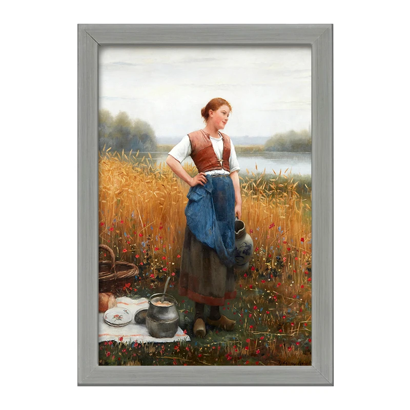 تابلو خندالو طرح نقاشی مکث نیمروز اثر دانیل ریدوی نایت کد F12454