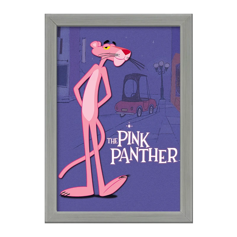 تابلو خندالو طرح پلنگ صورتی Pink Panther  کد 1403