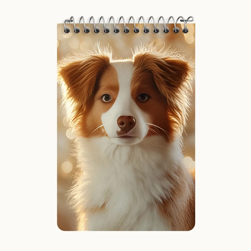 دفتر یادداشت 50 برگ خندالو طرح سگ کد F12672