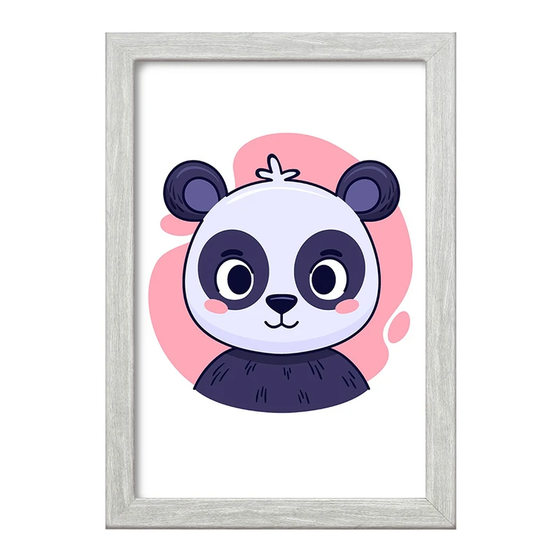 تابلو خندالو طرح پاندا حیوانات بامزه کد 37134