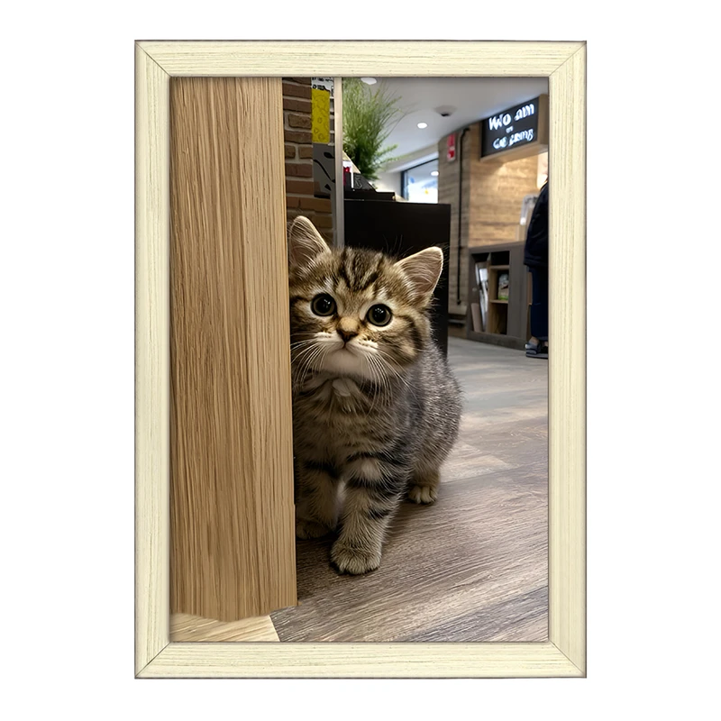 تابلو خندالو طرح گربه (cat) کد F7807