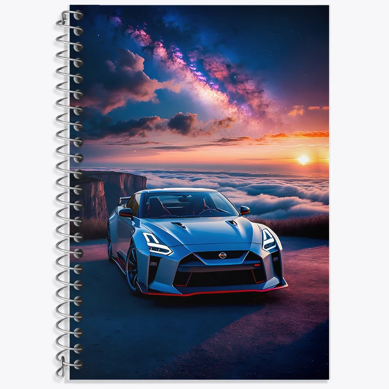 دفتر نت موسیقی 50 برگ خندالو طرح ماشین اسپرت کد F11677