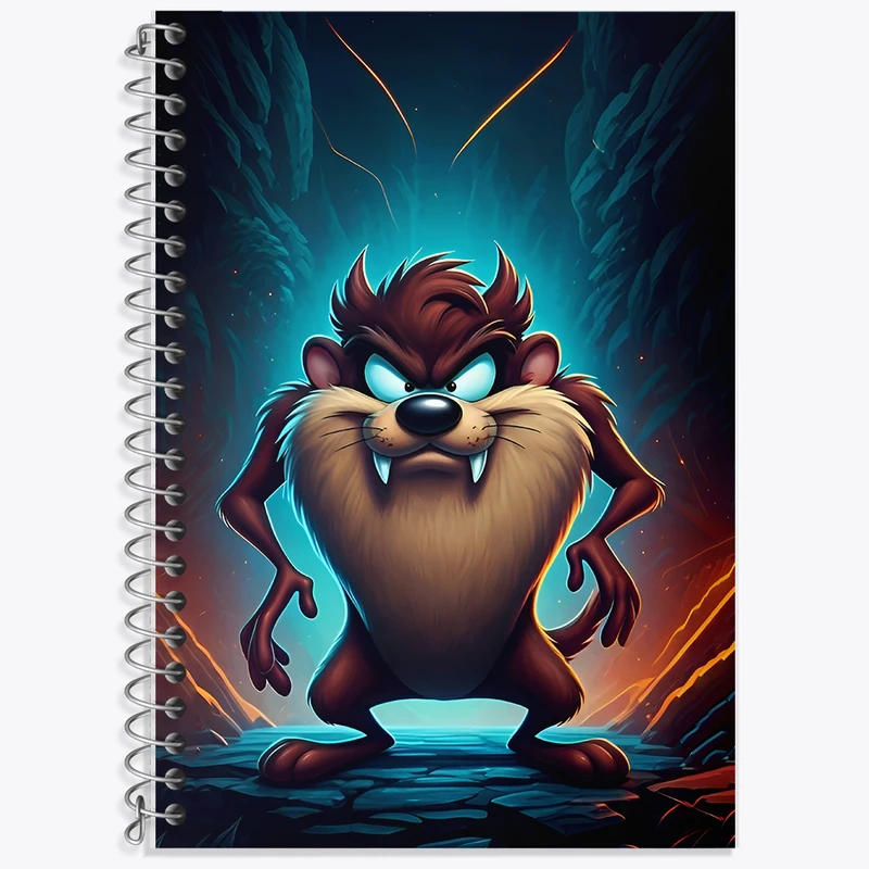 دفتر نت موسیقی 50 برگ خندالو طرح تاز (Taz) کد F11749