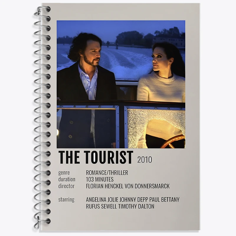 دفتر نت موسیقی 50 برگ خندالو طرح توریست (The Tourist) کد F13099