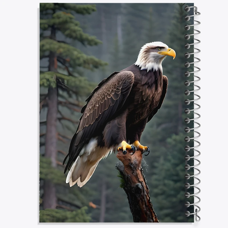 دفتر نقاشی 50 برگ خندالو طرح عقاب کد F4826