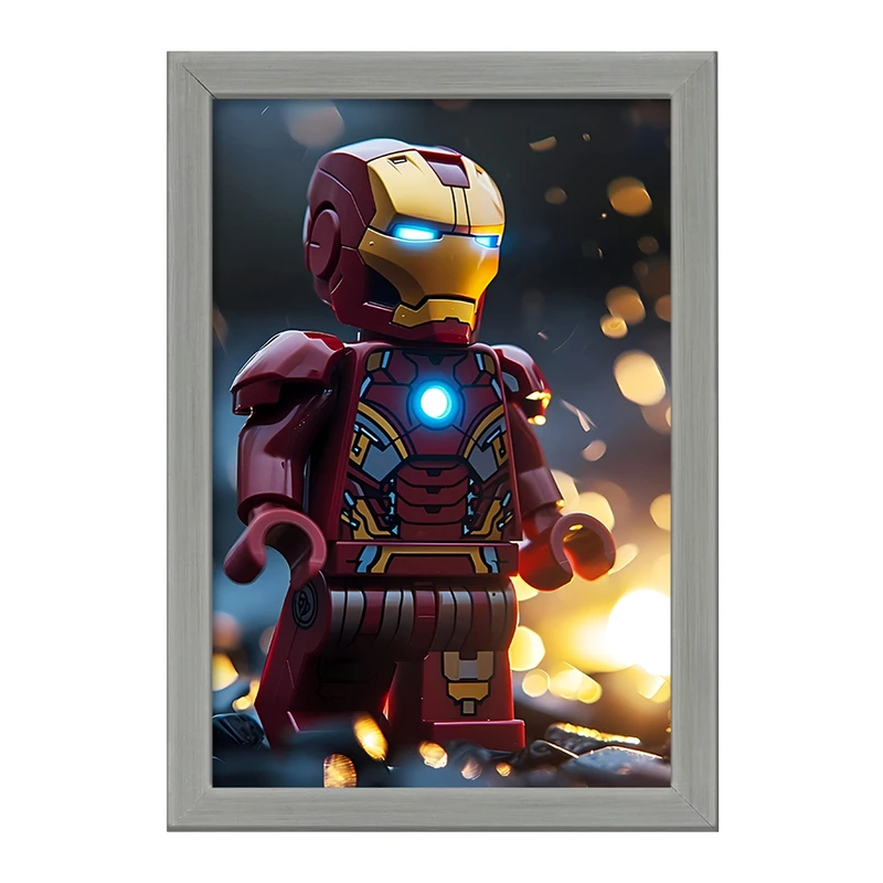 تابلو خندالو طرح مرد آهنی مارول (Marvel) کد F6819