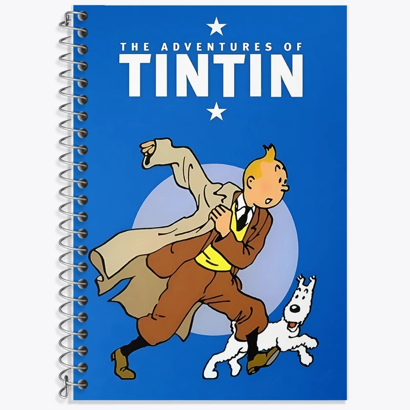 دفتر لغت 50 برگ خندالو طرح تن تن (Tintin) کد F10336