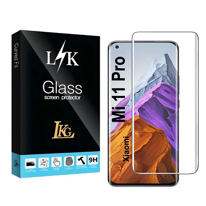 محافظ صفحه نمایش ال کا جی مدل UV-LK مناسب برای گوشی موبایل شیائومی Mi 11 Pro