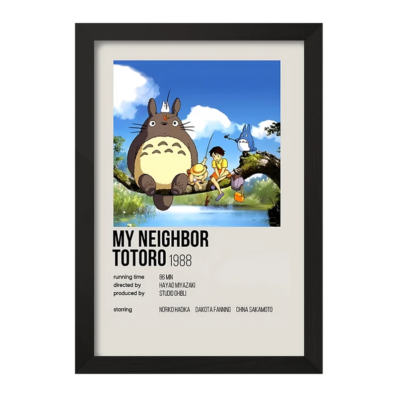تابلو خندالو طرح انیمه توتورو (Totoro) کد F13199
