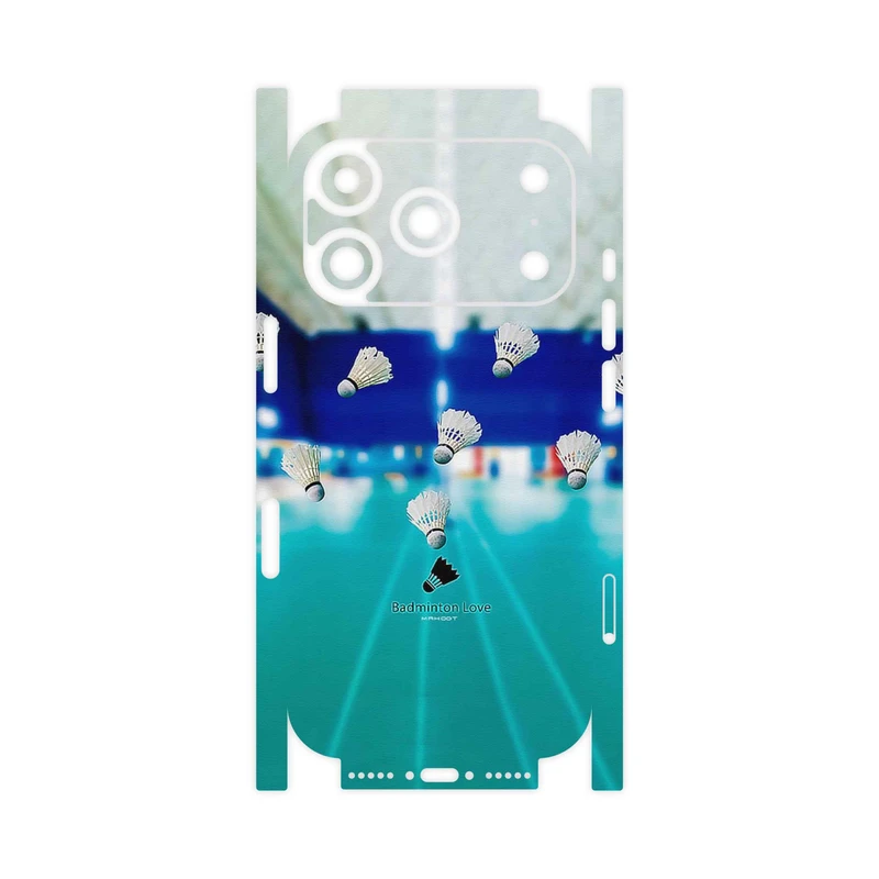 برچسب پوششی ماهوت مدل Badminton-FullSkin مناسب برای گوشی موبایل اپل iPhone 17 Pro