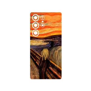 MAHOOT The Scream of Munch Cover Sticker for Samsung Galaxy S25 Ultra